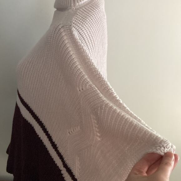 Women’s Macy’s poncho Sustainable ethical one size eco friendly oversized boho - Picture 7 of 11